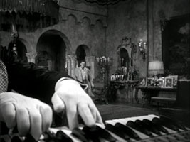 Music at Norma's mansion